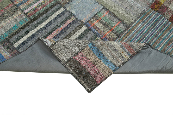 11x13 Multicolor Kilim Patchwork Rug - 36968