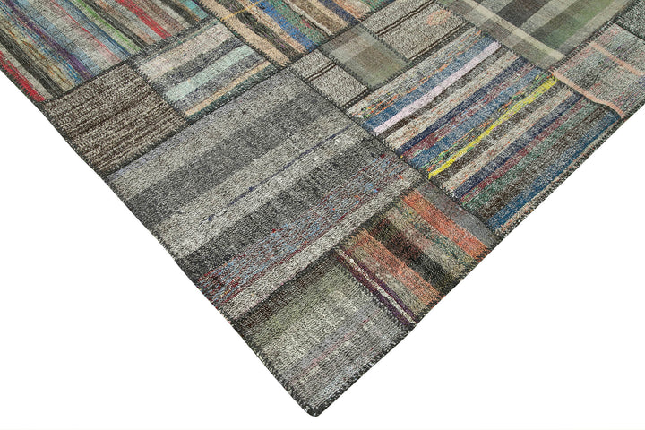 11x13 Multicolor Kilim Patchwork Rug - 36970