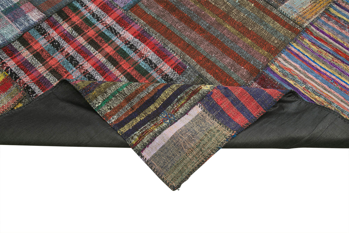 11x13 Multicolor Kilim Patchwork Rug - 36971