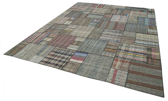 11x14 Multicolor Kilim Patchwork Rug - 36972