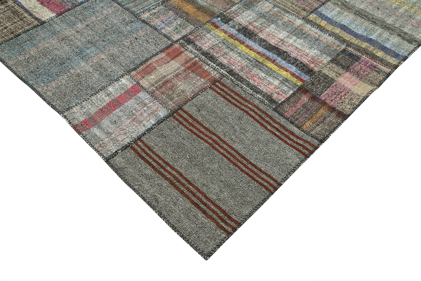 11x14 Multicolor Kilim Patchwork Rug - 36972