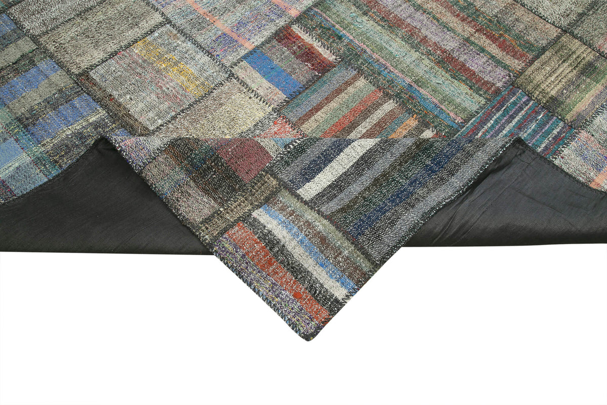 11x14 Multicolor Kilim Patchwork Rug - 36972