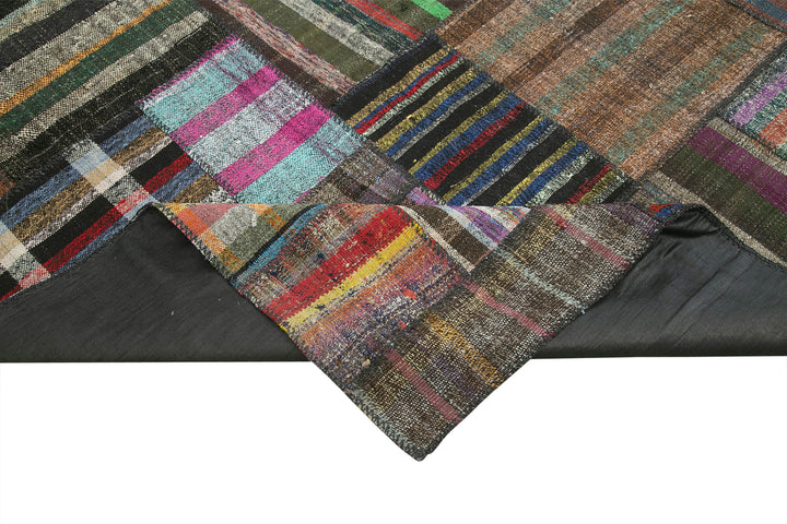 11x13 Multicolor Kilim Patchwork Rug - 36973