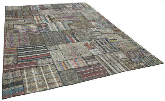 11x14 Multicolor Kilim Patchwork Rug - 36974