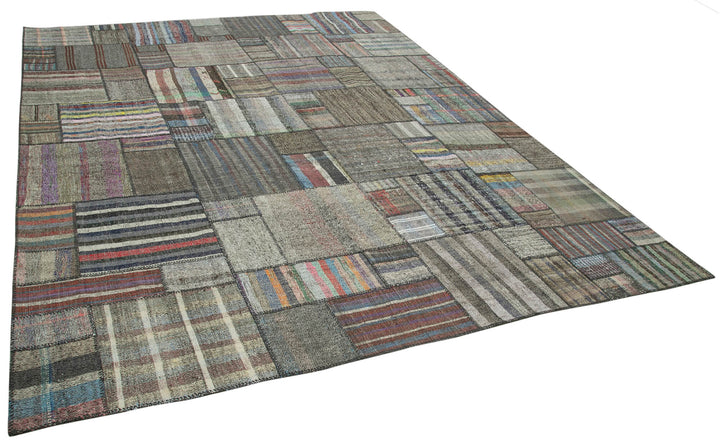 11x14 Multicolor Kilim Patchwork Rug - 36974