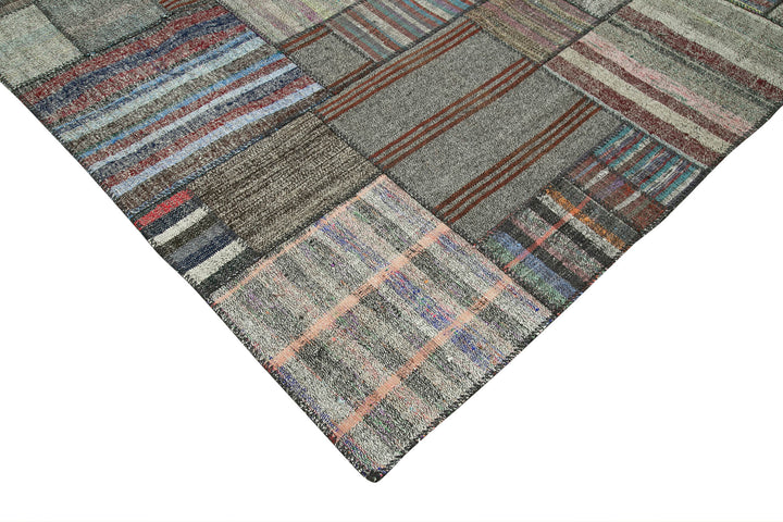 11x14 Multicolor Kilim Patchwork Rug - 36974