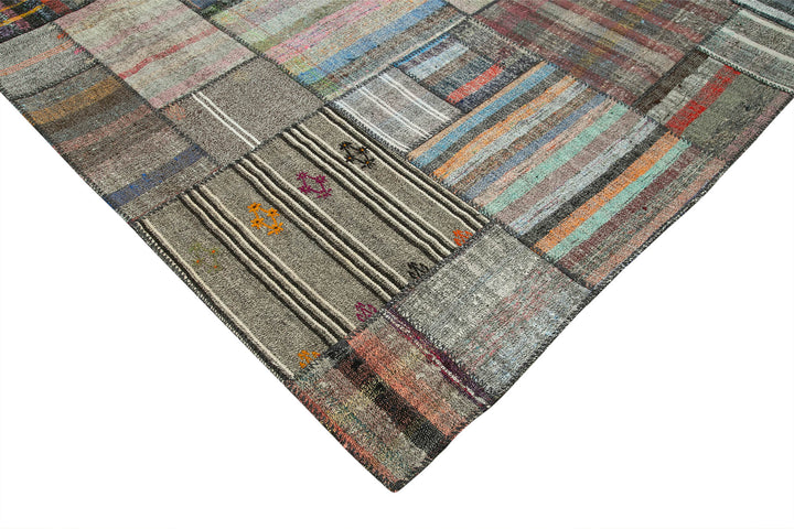 11x14 Multicolor Kilim Patchwork Rug - 36975