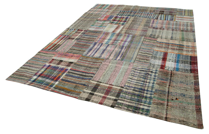 9x12 Multicolor Kilim Patchwork Rug - 36978