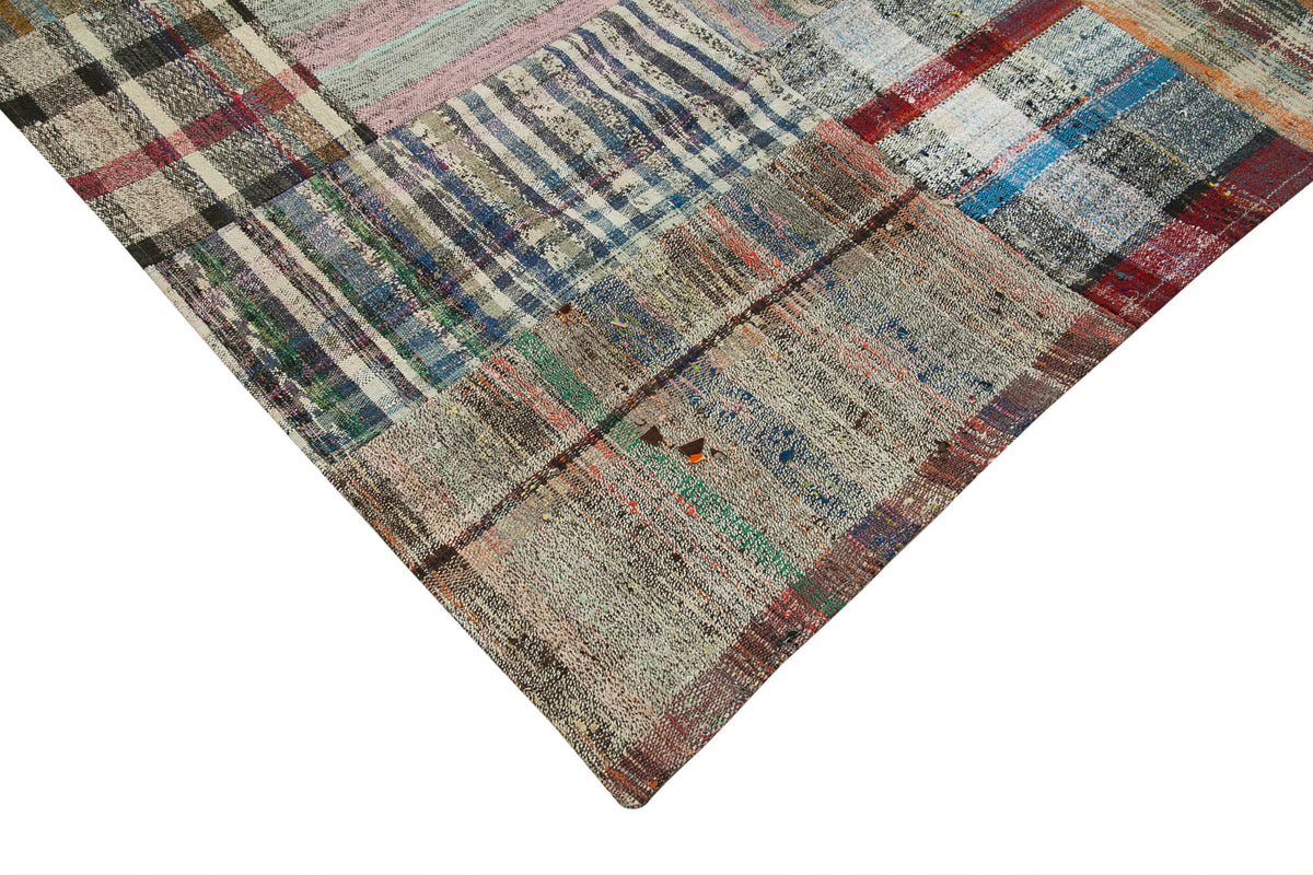 9x12 Multicolor Kilim Patchwork Rug - 36978