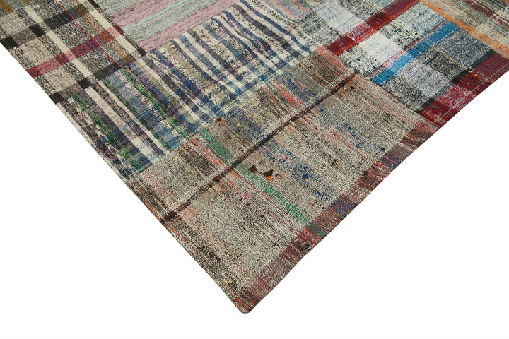 9x12 Multicolor Kilim Patchwork Rug - 36978