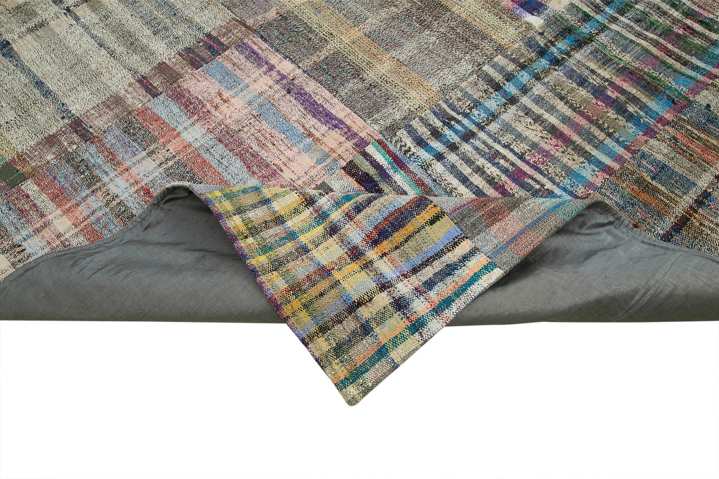 9x12 Multicolor Kilim Patchwork Rug - 36978