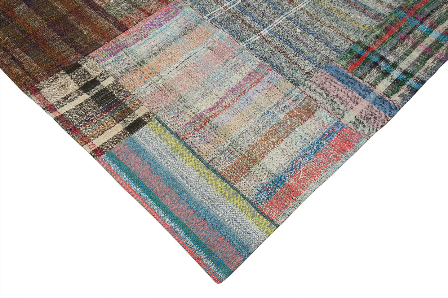 9x12 Multicolor Kilim Patchwork Rug - 36979