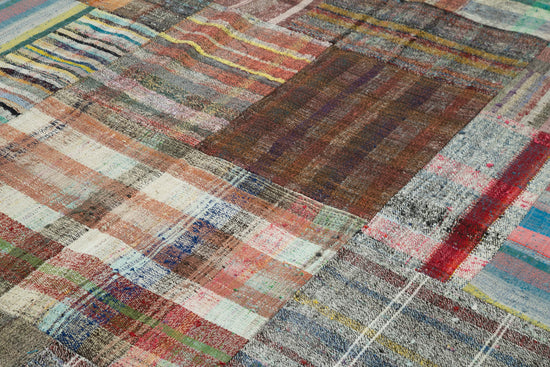 9x12 Multicolor Kilim Patchwork Rug - 36979