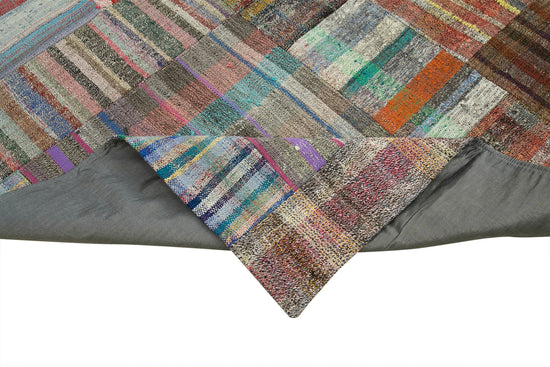 9x12 Multicolor Kilim Patchwork Rug - 36979