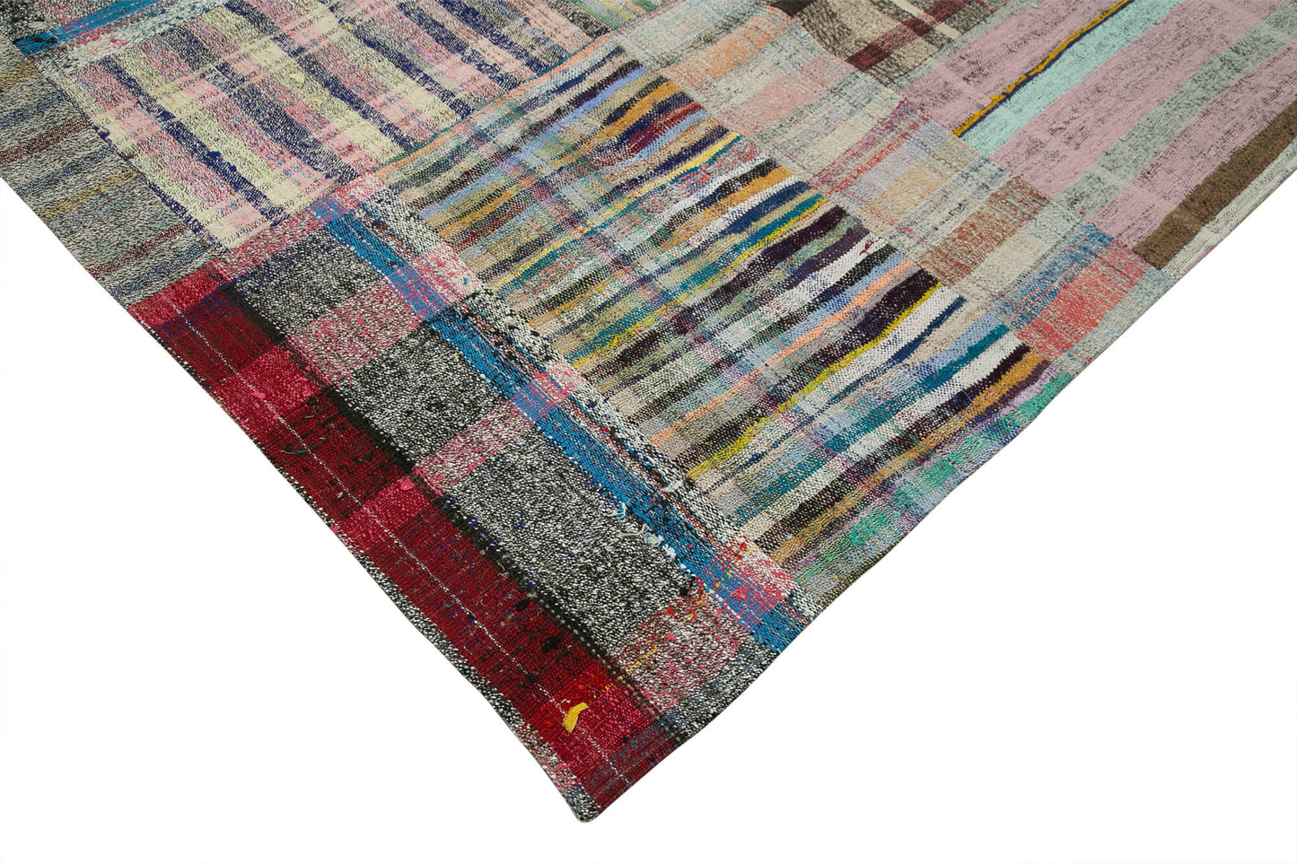 9x12 Multicolor Kilim Patchwork Rug - 36980