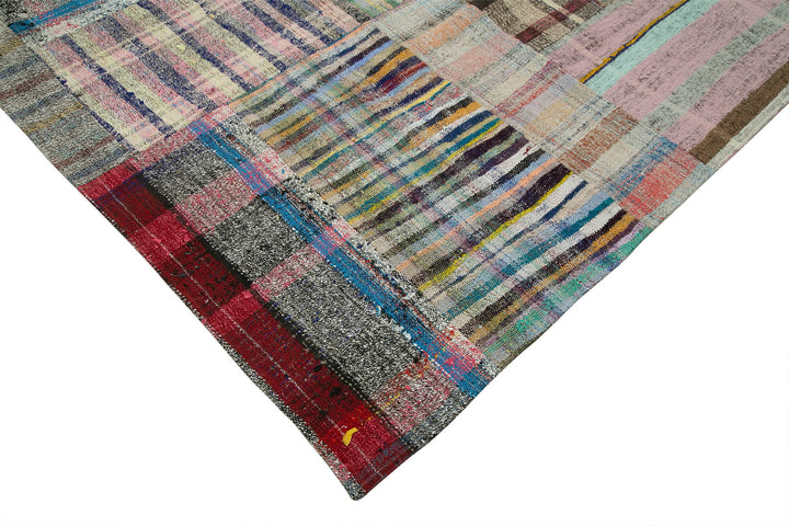 9x12 Multicolor Kilim Patchwork Rug - 36980