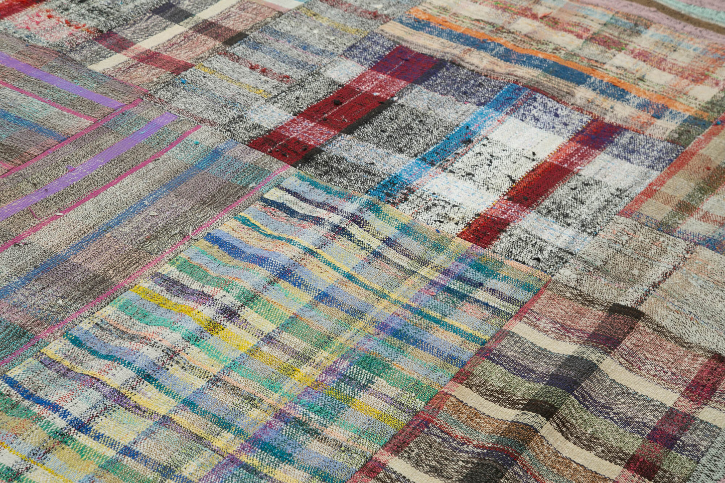 9x12 Multicolor Kilim Patchwork Rug - 36980