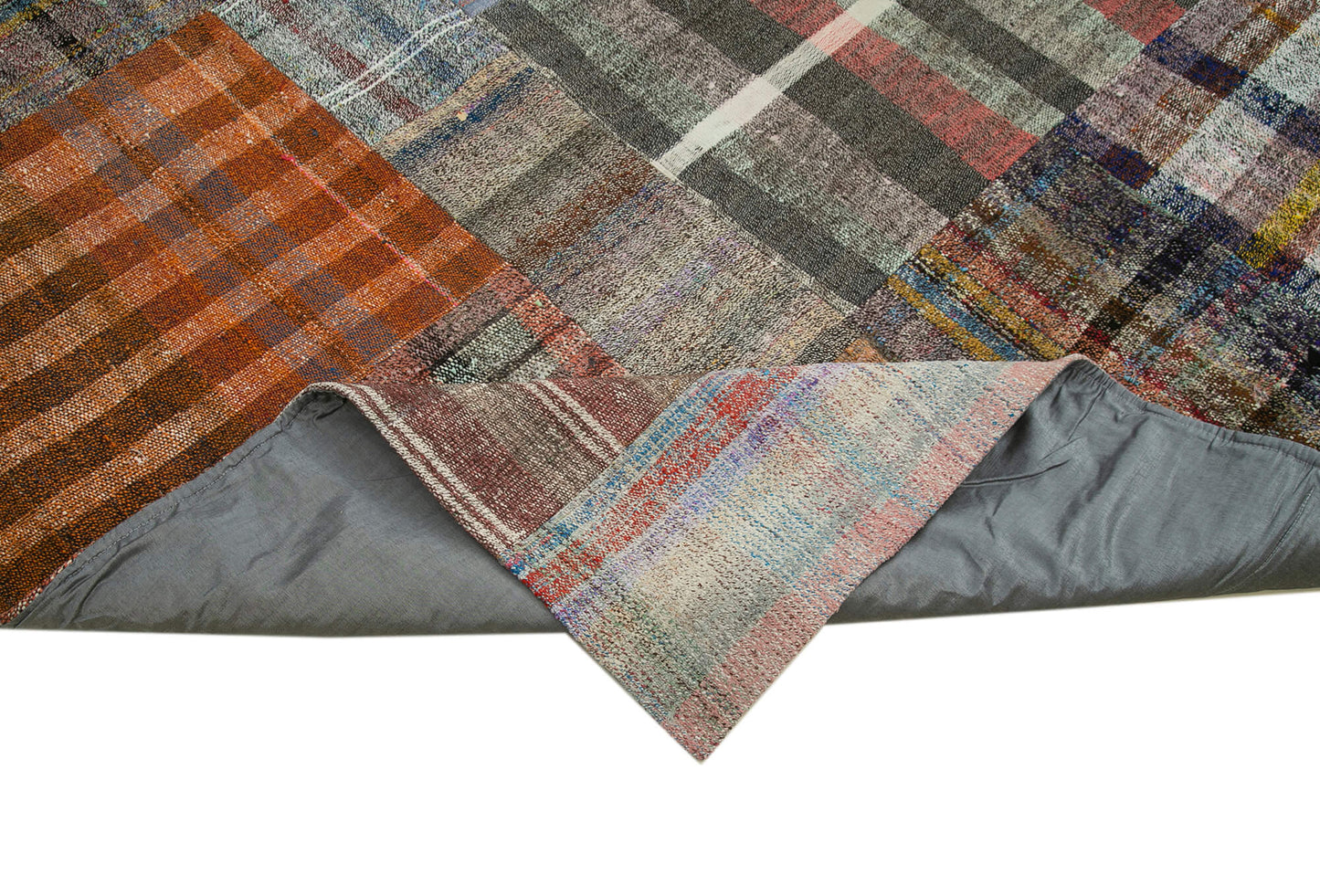 9x12 Multicolor Kilim Patchwork Rug - 36982