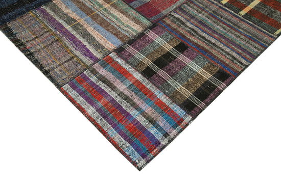 8x12 Multicolor Kilim Patchwork Rug - 36986