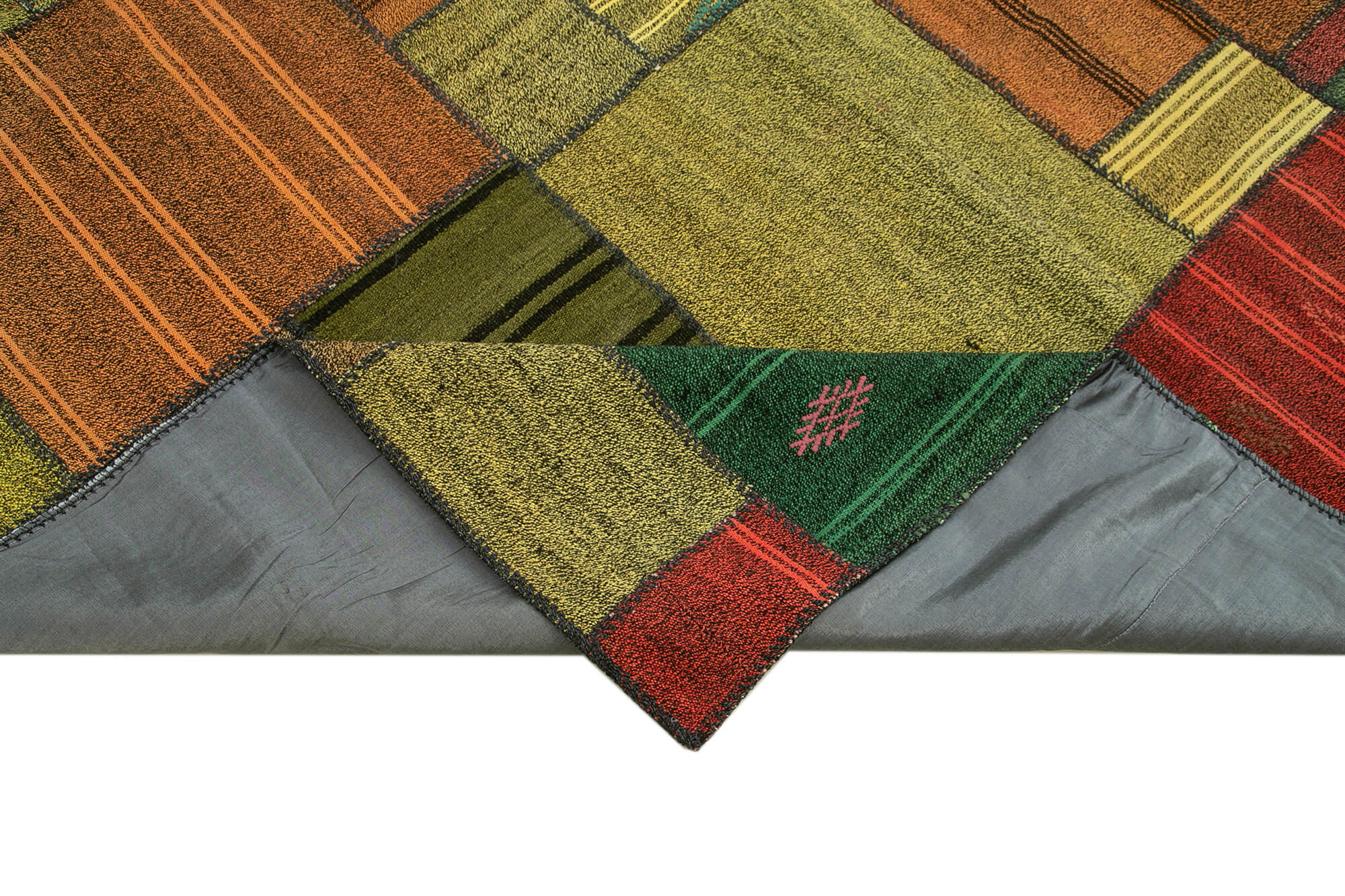 8x12 Multicolor Kilim Patchwork Rug - 36992