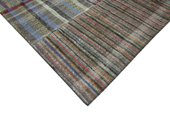 8x12 Multicolor Kilim Patchwork Rug - 36993