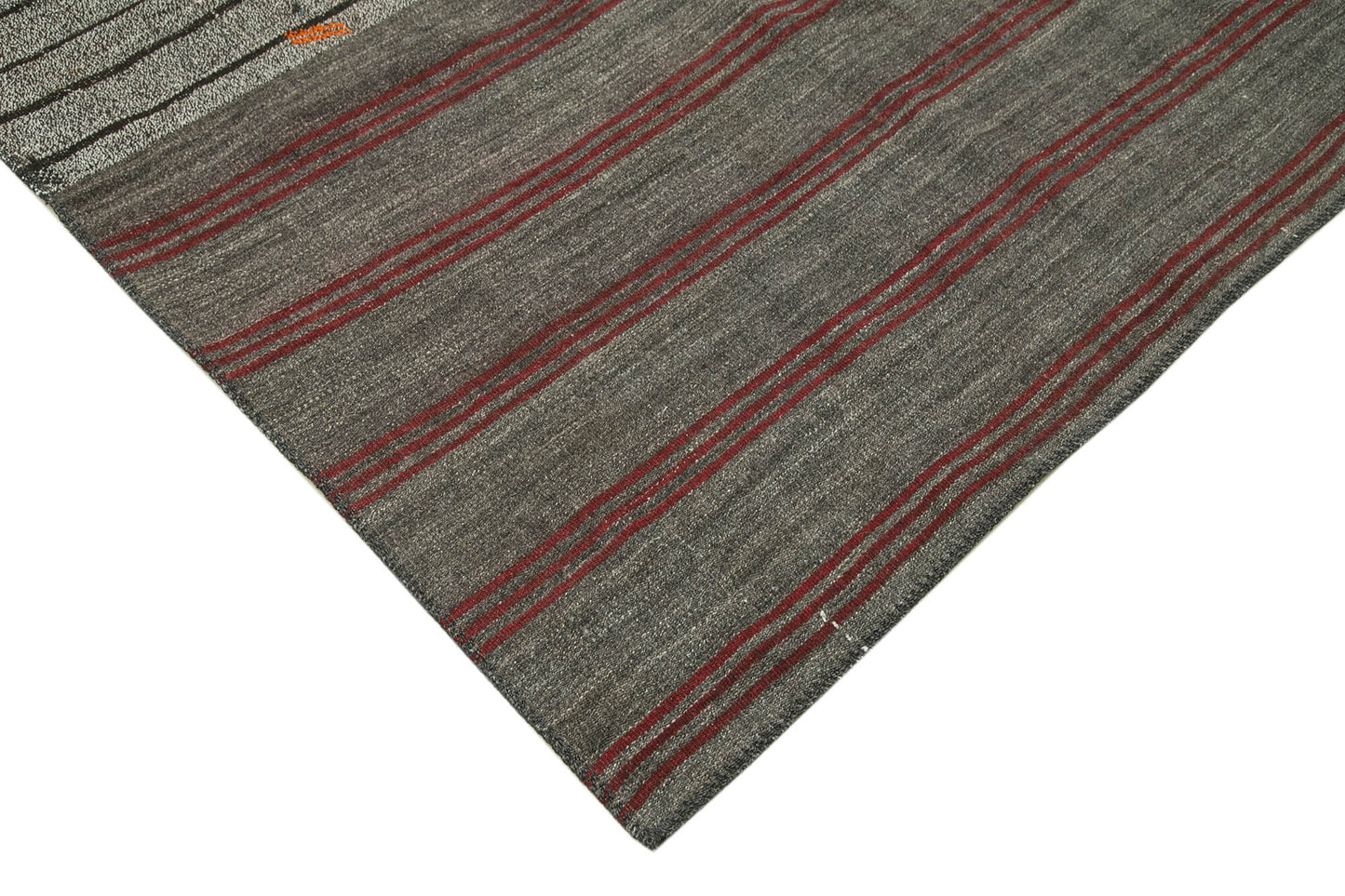 8x12 Grey Kilim Patchwork Rug - 36999
