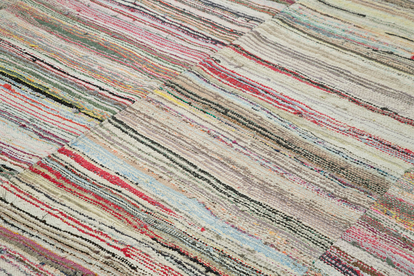 9x11 Multicolor Kilim Patchwork Rug - 37017