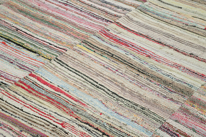 9x11 Multicolor Kilim Patchwork Rug - 37017