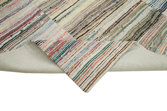9x11 Multicolor Kilim Patchwork Rug - 37017