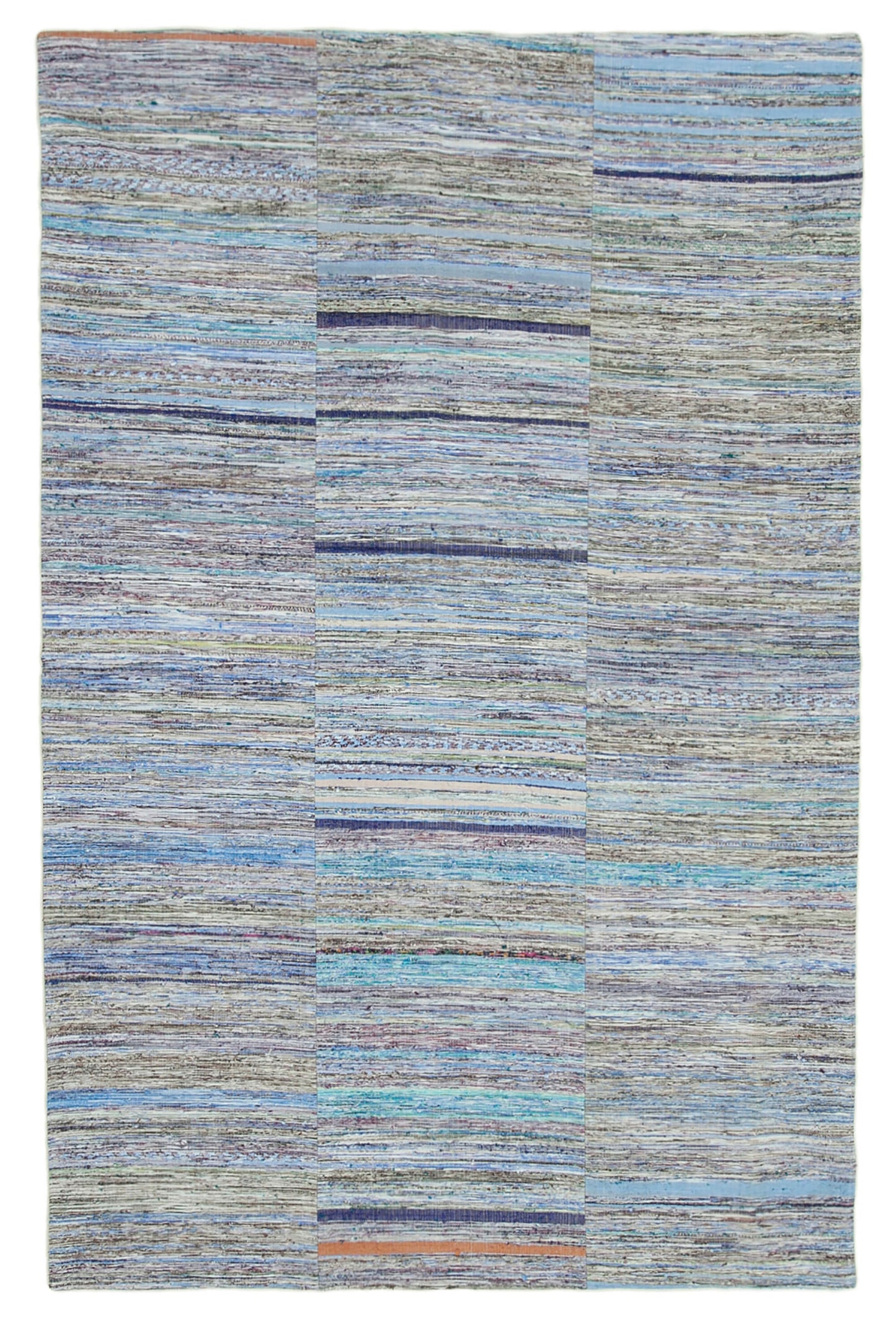6x10 Multicolor Kilim Patchwork Rug - 37023