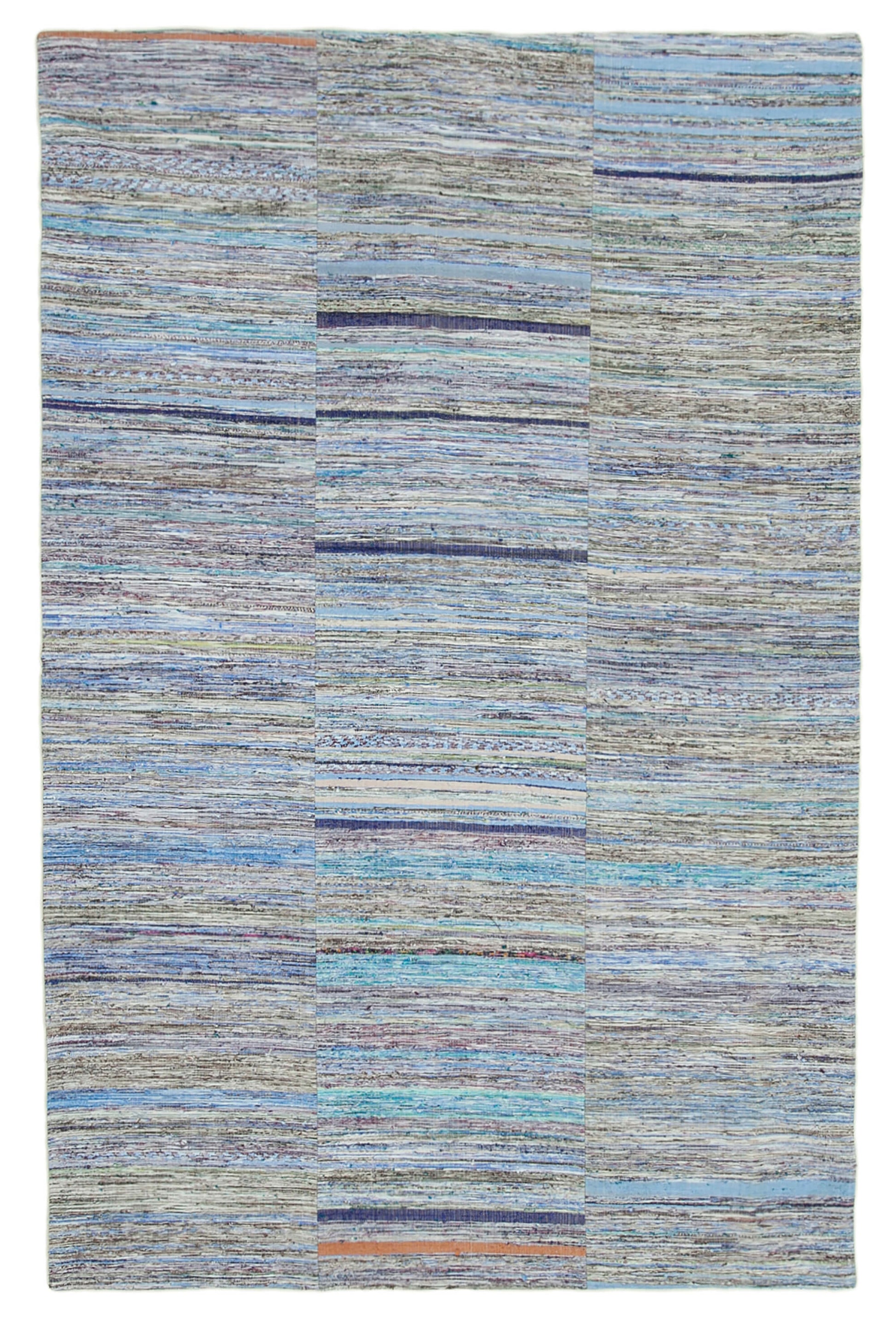 6x10 Multicolor Kilim Patchwork Rug - 37023