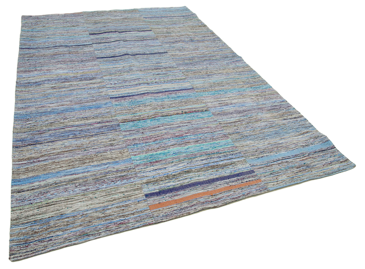 6x10 Multicolor Kilim Patchwork Rug - 37023