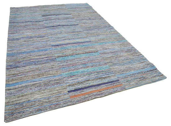 6x10 Multicolor Kilim Patchwork Rug - 37023