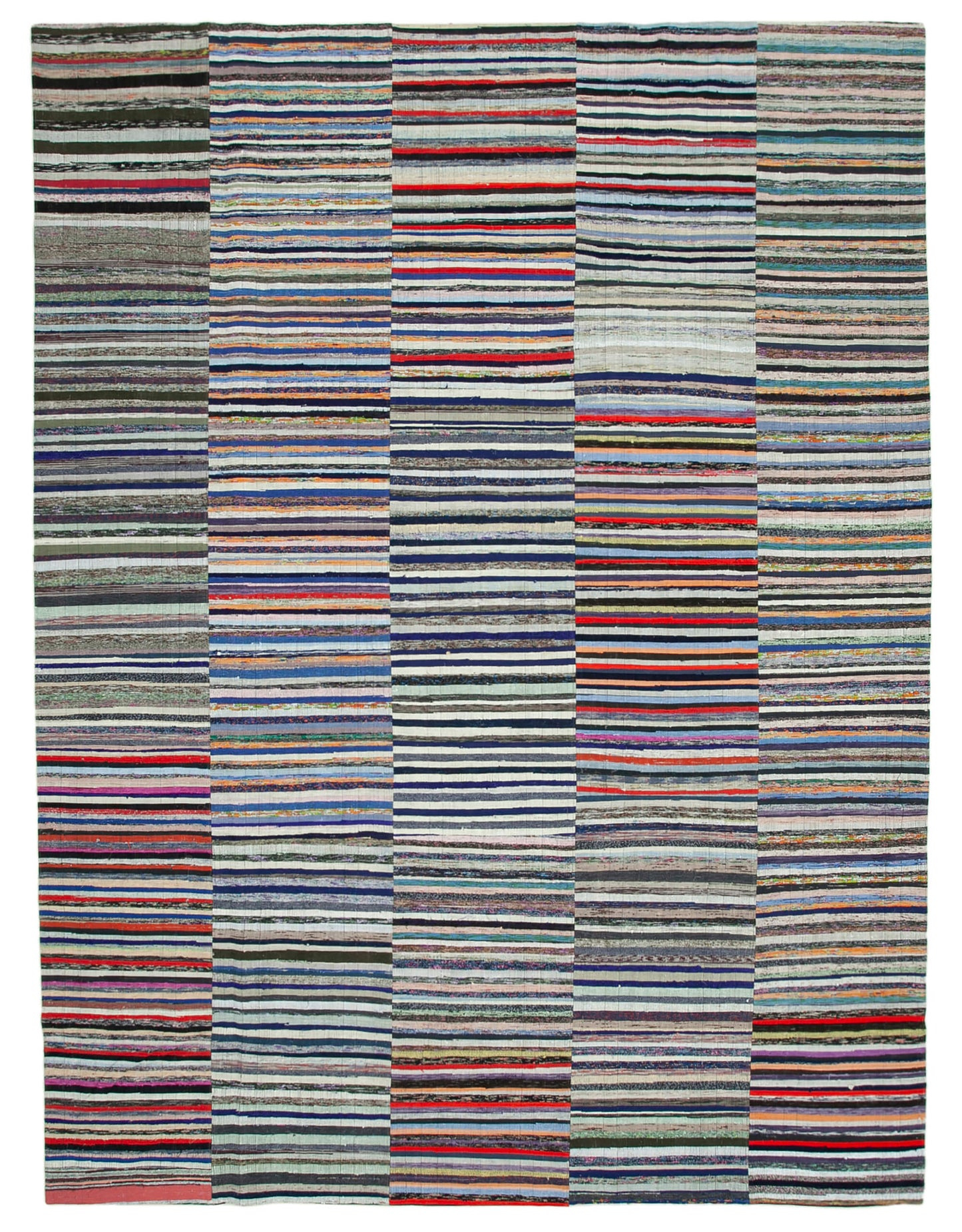 11x14 Multicolor Kilim Patchwork Rug - 37026