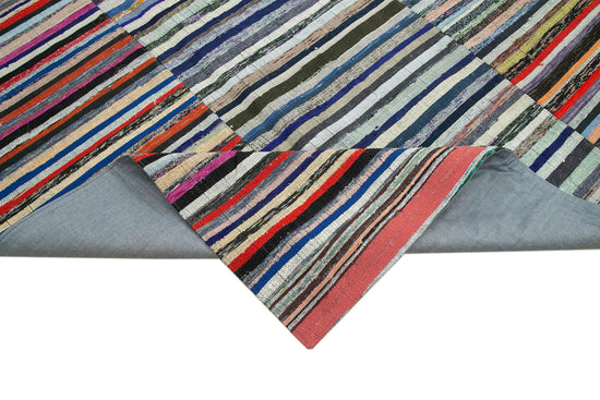 11x14 Multicolor Kilim Patchwork Rug - 37026