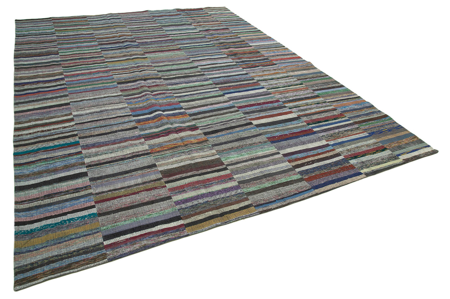 11x15 Multicolor Kilim Patchwork Rug - 37038