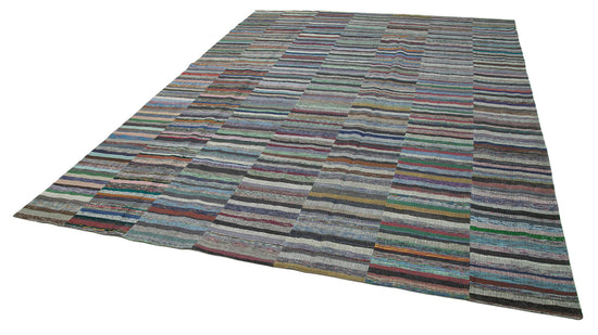 11x15 Multicolor Kilim Patchwork Rug - 37038