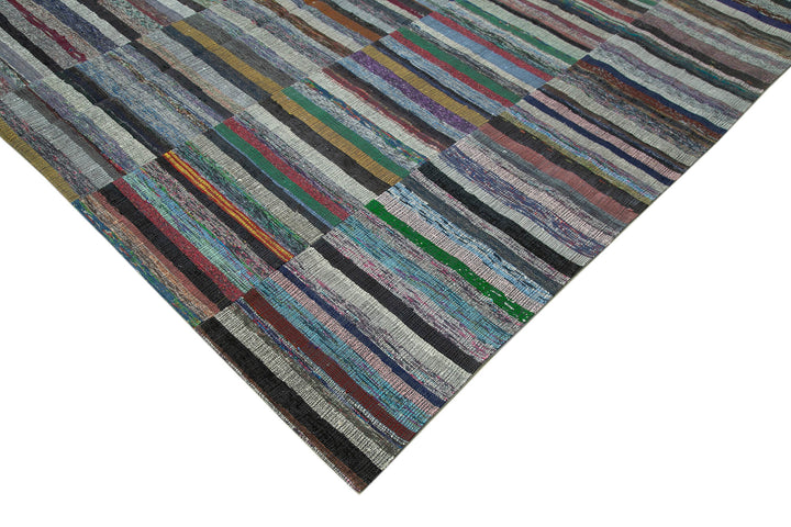 11x15 Multicolor Kilim Patchwork Rug - 37038
