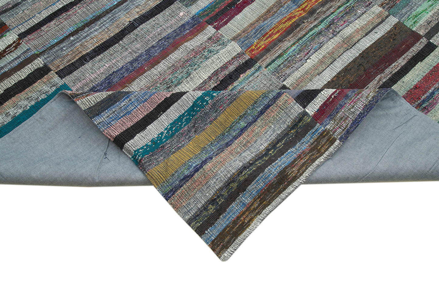 11x15 Multicolor Kilim Patchwork Rug - 37038