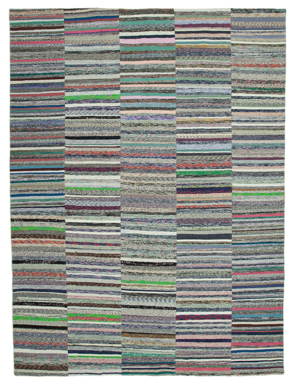 10x14 Multicolor Kilim Patchwork Rug - 37042