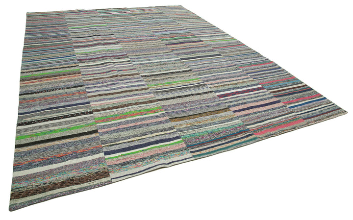 10x14 Multicolor Kilim Patchwork Rug - 37042