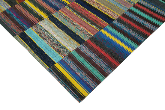 6x10 Multicolor Kilim Patchwork Rug - 37044