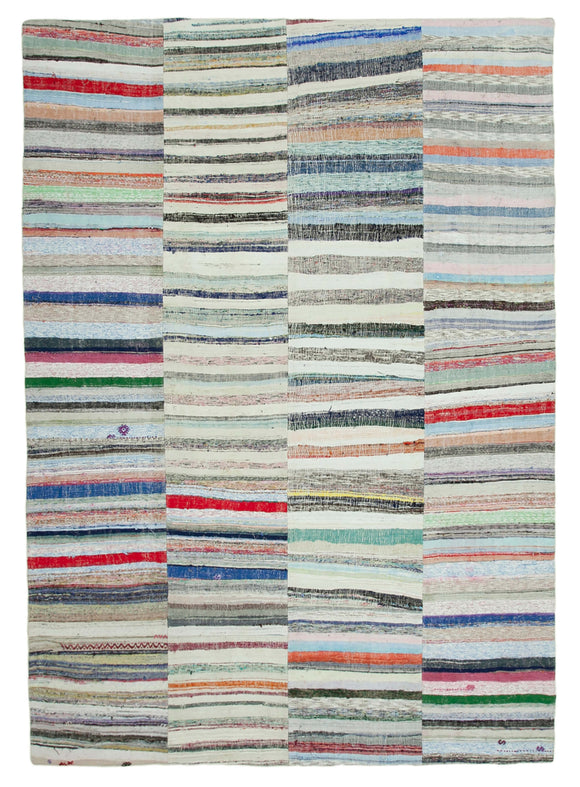 9x12 Multicolor Kilim Patchwork Rug - 37048