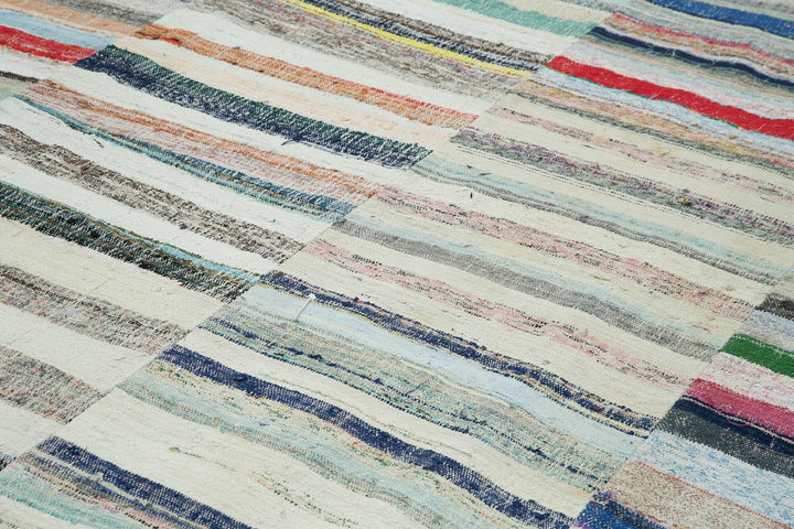 9x12 Multicolor Kilim Patchwork Rug - 37048