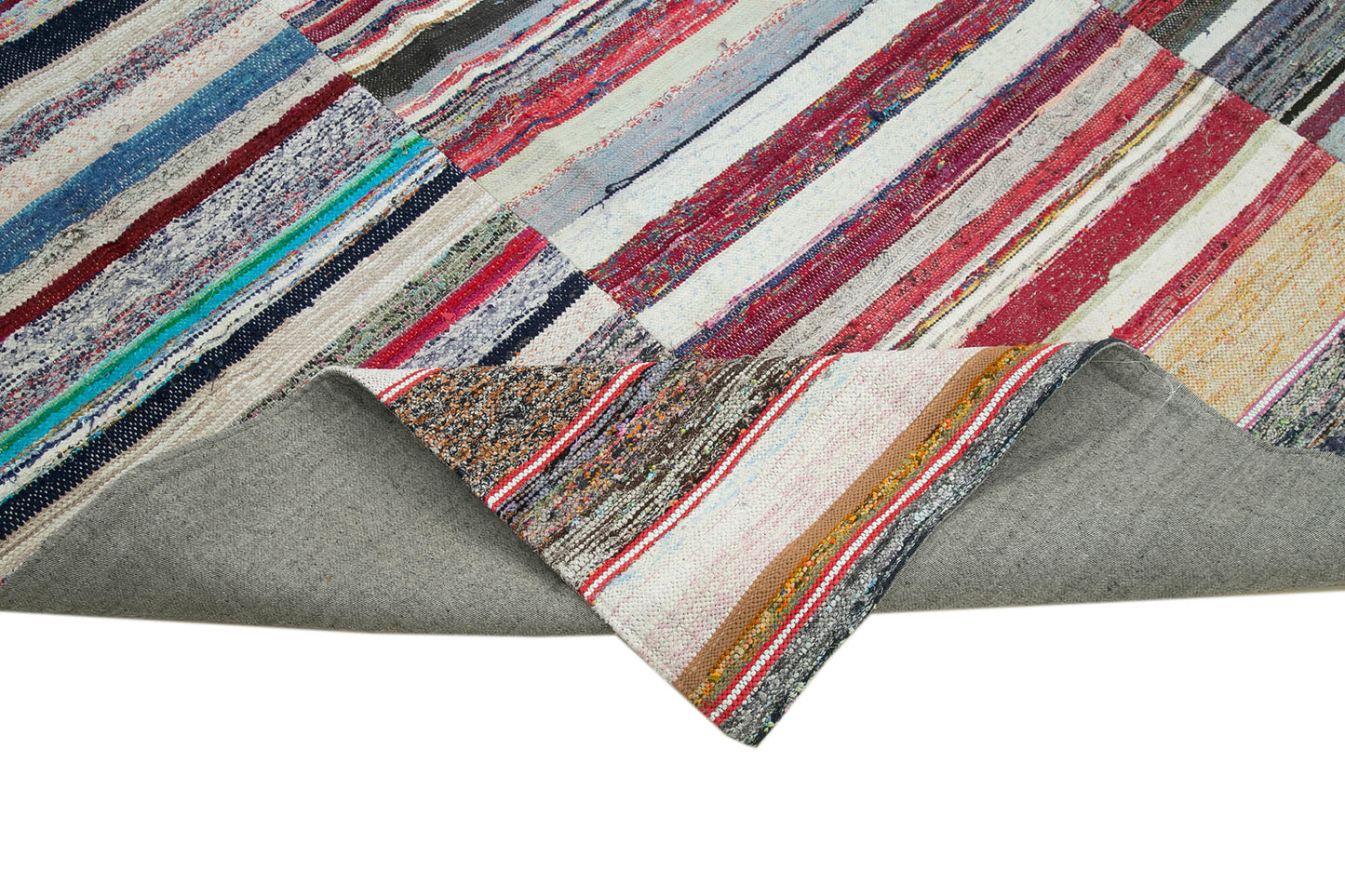 9x12 Multicolor Kilim Patchwork Rug - 37053