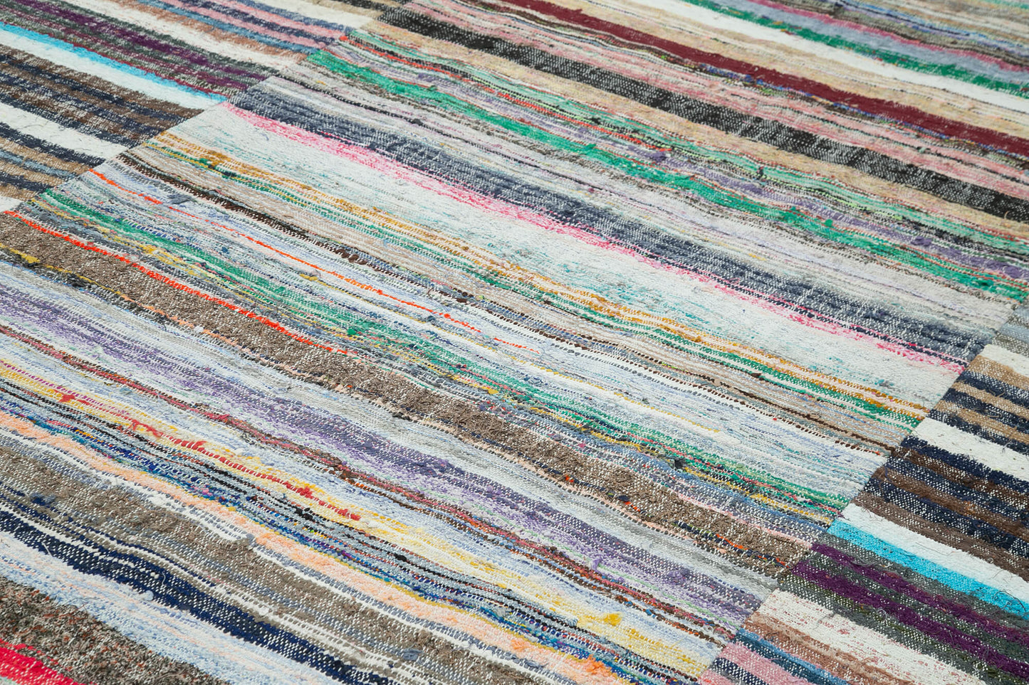 9x13 Multicolor Kilim Patchwork Rug - 37056