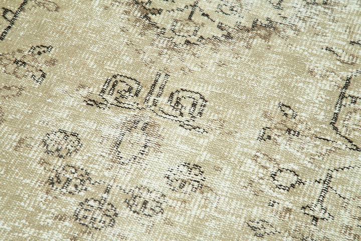 3x10 Beige Overdyed Runner Rug - 37061