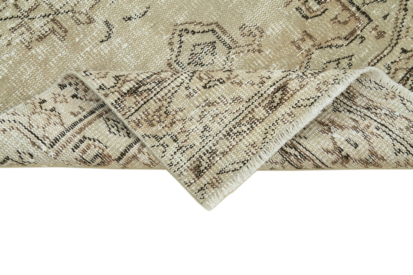 3x10 Beige Overdyed Runner Rug - 37061