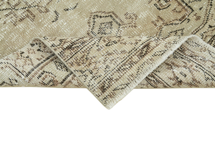 3x10 Beige Overdyed Runner Rug - 37061