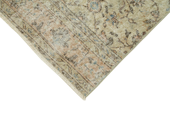 3x10 Beige Overdyed Runner Rug - 37084